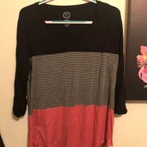 3/4 quarter length blouse